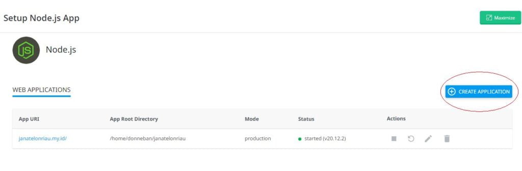 setup nodejs2