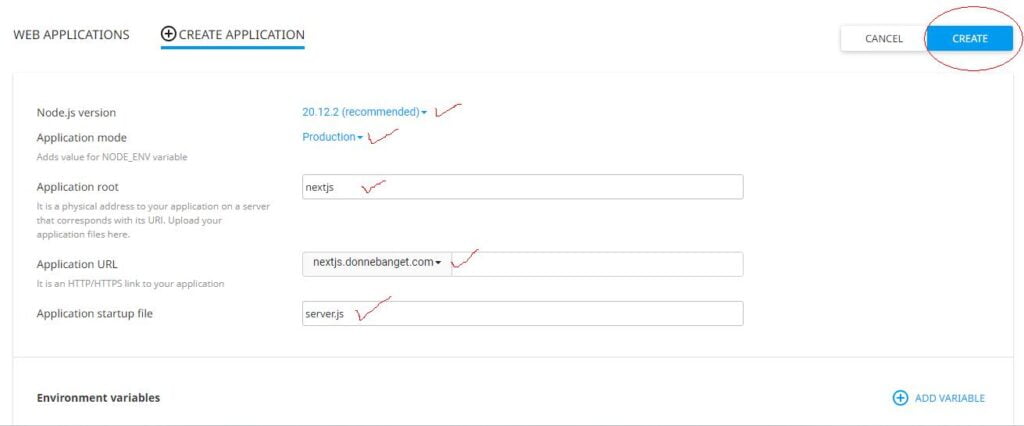 create apps 2