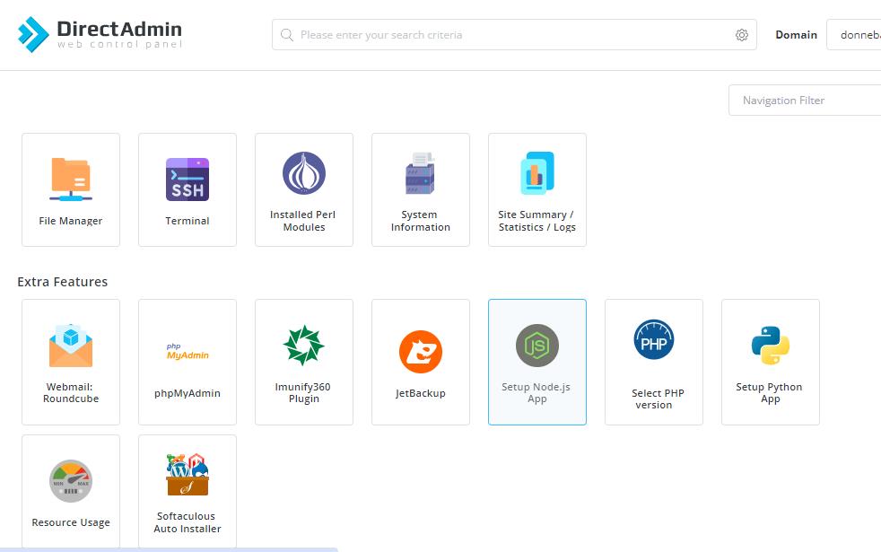 setup nodejs