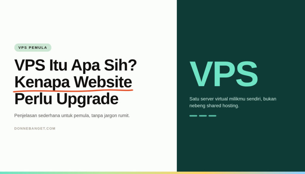 Thumbnail artikel: VPS Itu Apa Sih? Kenapa Website Perlu Upgrade