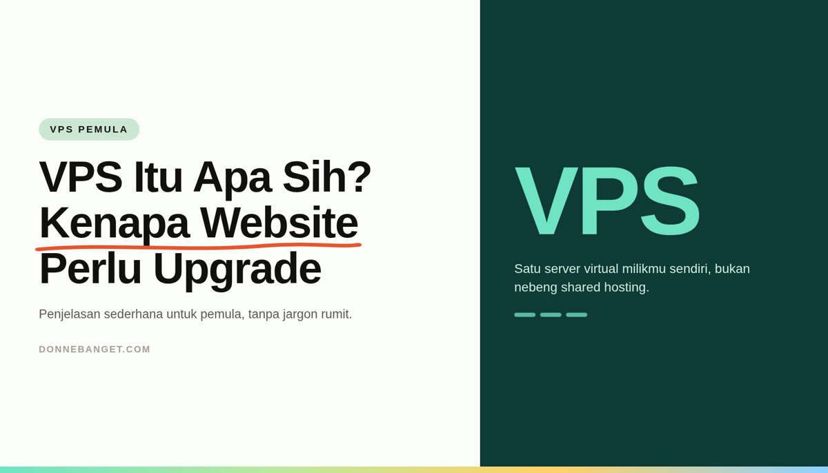 Thumbnail artikel: VPS Itu Apa Sih? Kenapa Website Perlu Upgrade