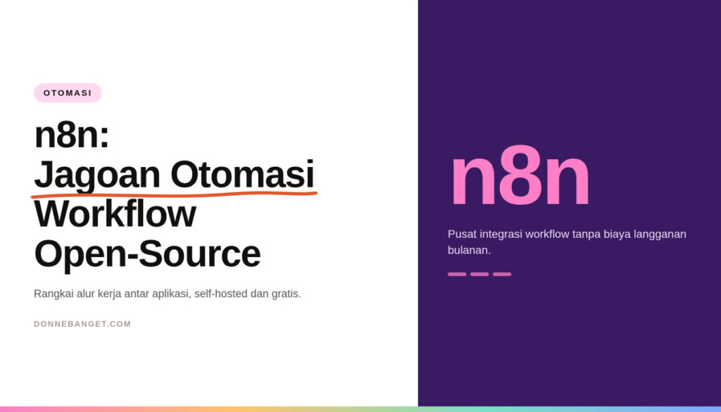 Thumbnail artikel: n8n: Jagoan Otomasi Workflow Open-Source